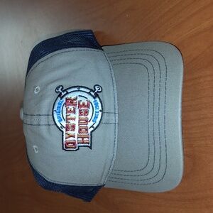 Original Oyster House Embroidered Logo Trucker Mesh Snapback Hat Cap New